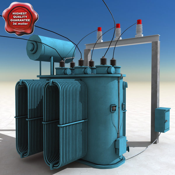 Electrical Transformer 3D Models For Download | TurboSquid