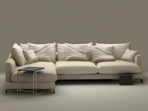 3d model sofa