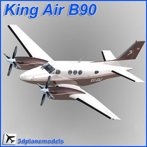dxf beechcraft c90 king air