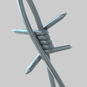 3ds max barbed wire
