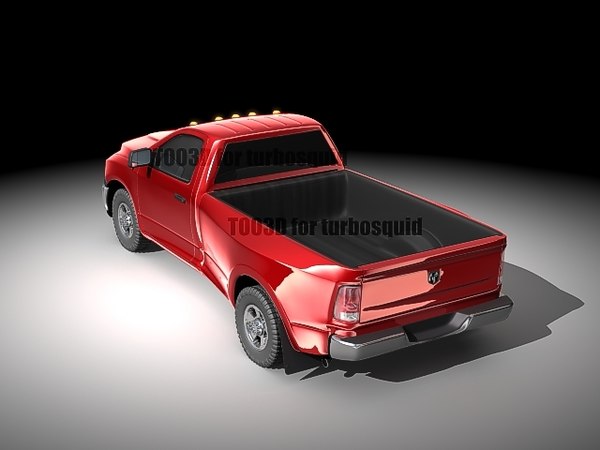 Dodge Ram 3d Model 7645