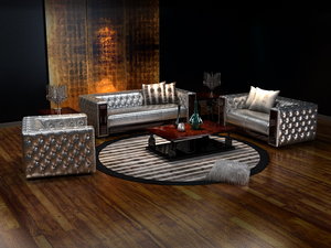 sofa combination 3d model
