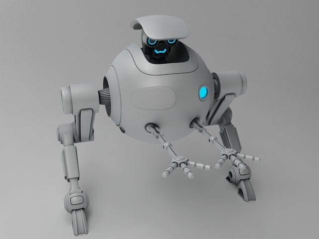 3d model robot