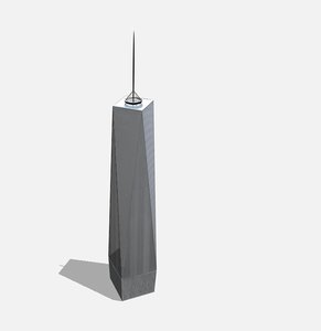 3d model world trade freedom tower