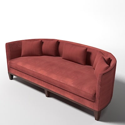 Barbara Barry Conversation Sofa Bb048 01