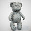 cute teddy bear toy 3d max