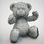 cute teddy bear toy 3d max