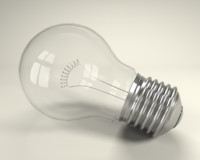 free light bulb 3d model