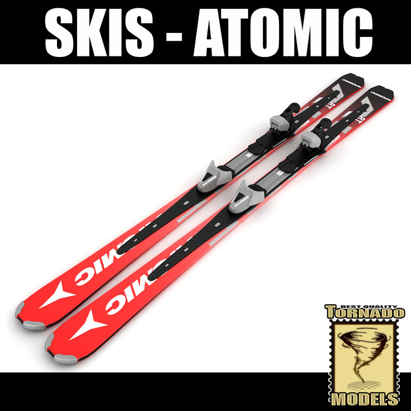 3ds max alpine atomic skis