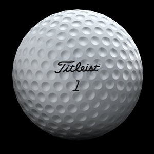 3d golfball ball golf