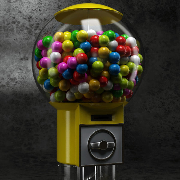 3d gumball machine v2