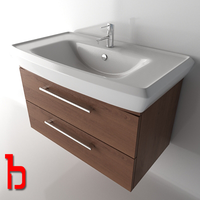 Wash Basin Cabinet 3d Max