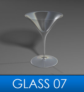 3d model margarita glass