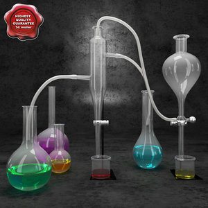 3d chemical equipment v5 model