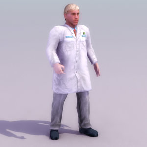 3ds max scientist doctor games