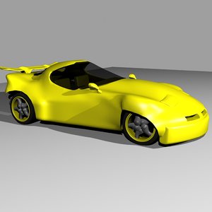 car sport 3d model