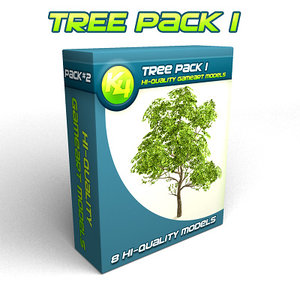 free obj mode tree pack