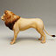 3ds lion modelled