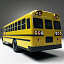 bus school 3d max