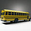 bus school 3d max