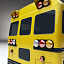 bus school 3d max