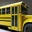 bus school 3d max
