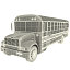 bus school 3d max