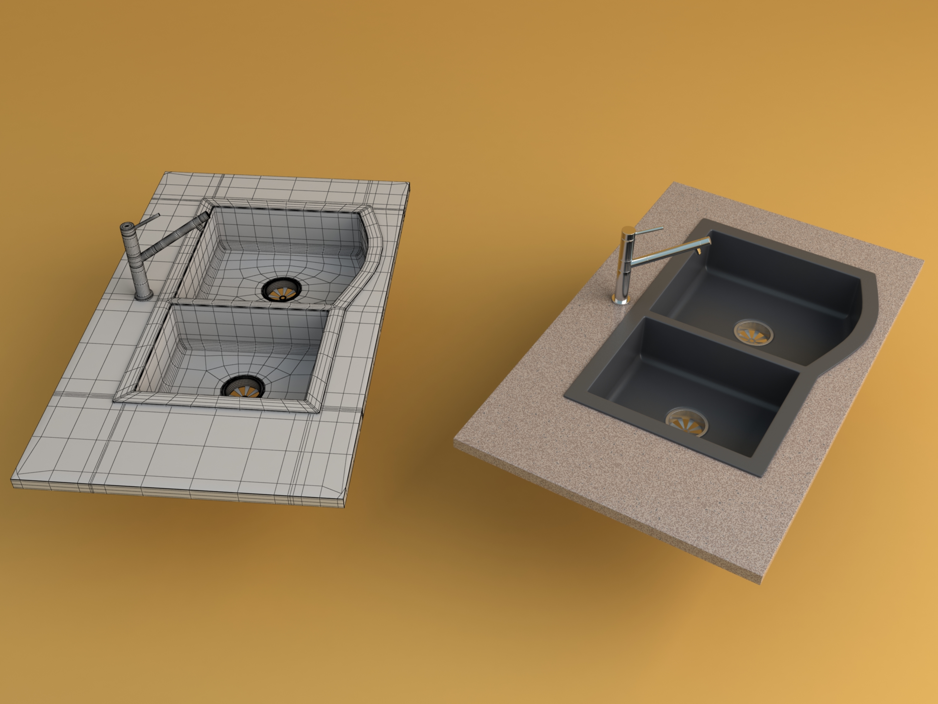 3ds max kitchen accessories equipment