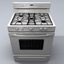 3d model kitchen stove oven