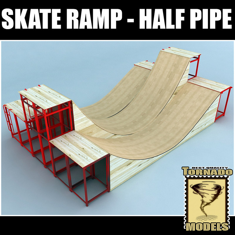 mini half pipe ramp