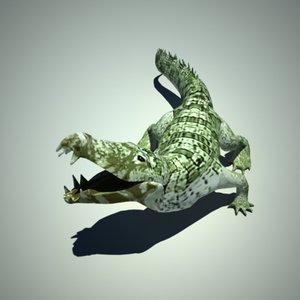 3ds crocodile gator