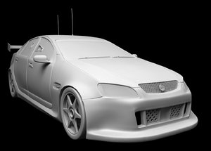 v8 racing commodore 3d model