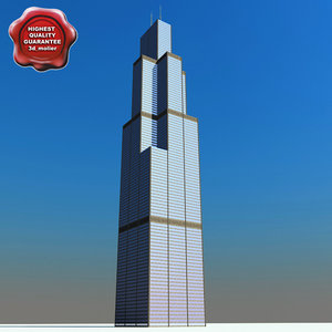 3d sears tower