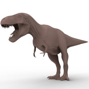 t-rex skeleton dinosaur rex 3d model