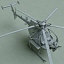 free helicopter mh-6 little bird 3d model