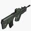 israeli tavor assault rifle 3d model