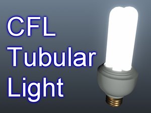 3d cfl light bulb