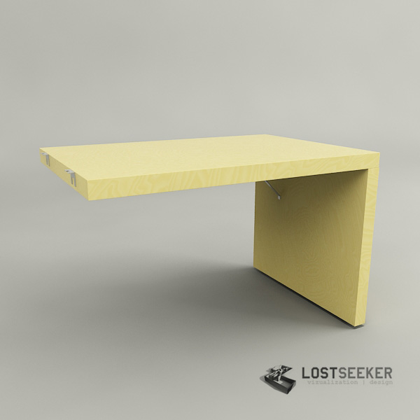 Ikea Expedit Desk 3d X