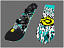 3dsmax snow board snowboard