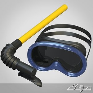 scuba mask snorkel 3ds
