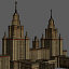 moscow state 3d model