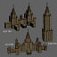 moscow state 3d model