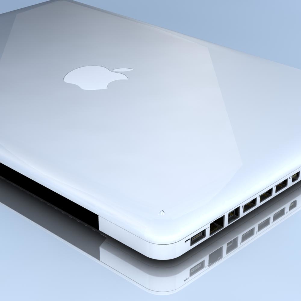 3d notebook apple macbookpro 17