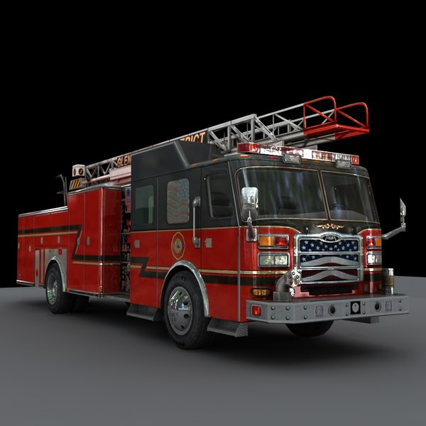 Fire Engine 3D Models for Download | TurboSquid