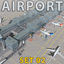 3d model airport terminal air