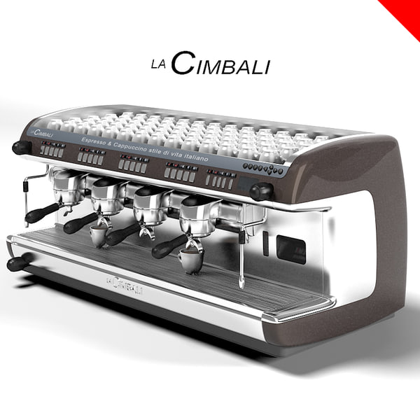 modelo 3d cimbali m39 dosatron td4 cafetera - TurboSquid 510453