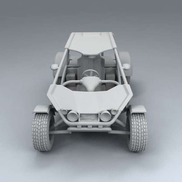 Buggy Vehicle 3d Model