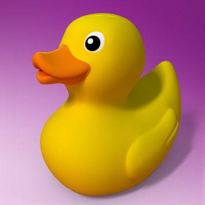3d Model Rubber Duck