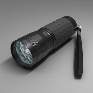 led flashlight 3d 3ds