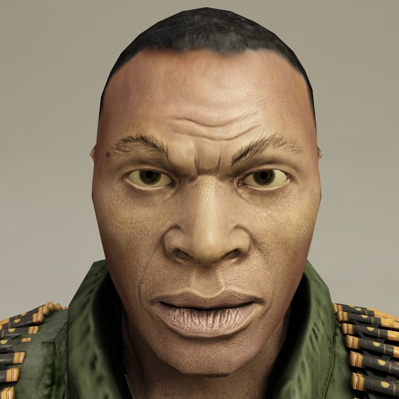 machine gunner rigged